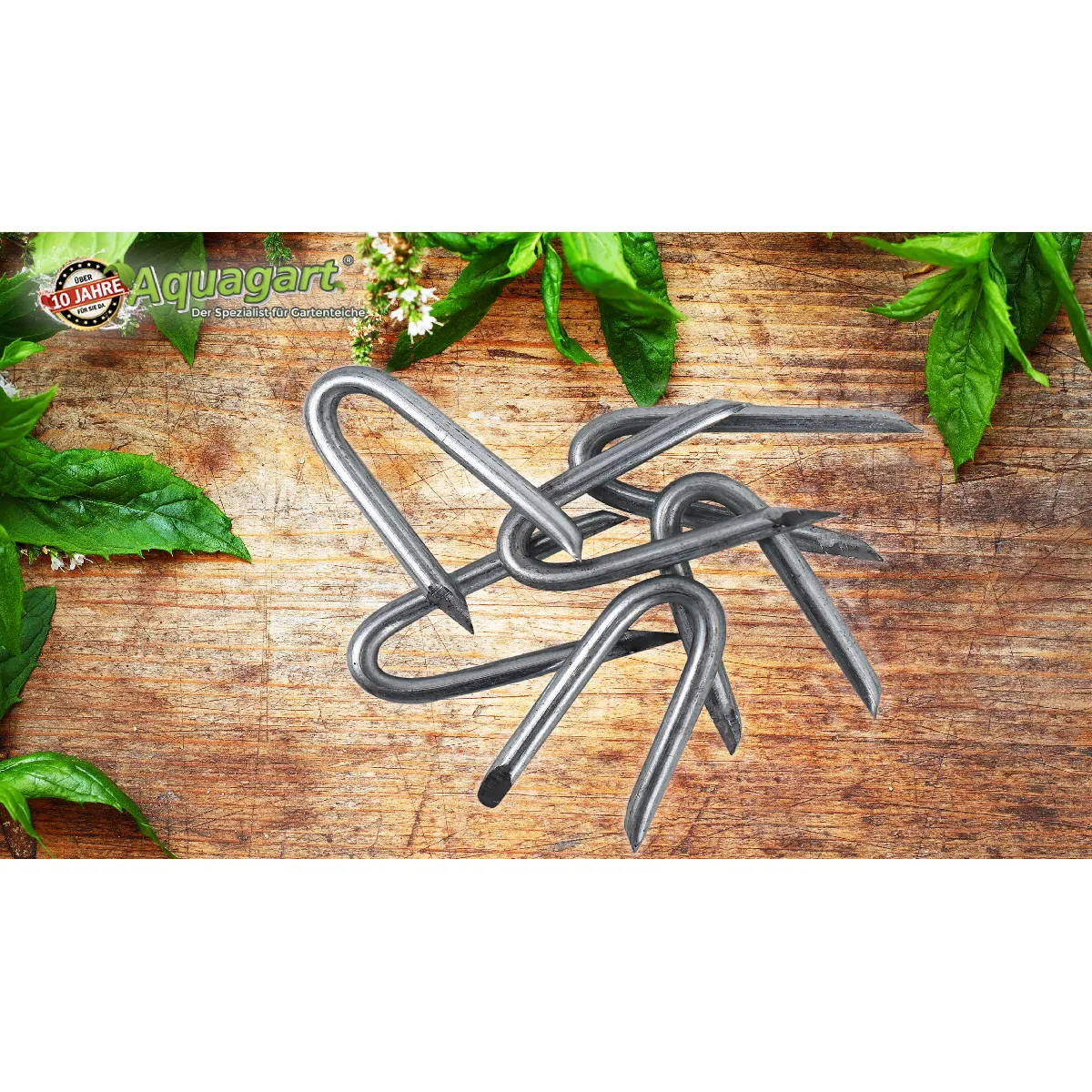 Aquagart 4 kg de crampons métalliques
