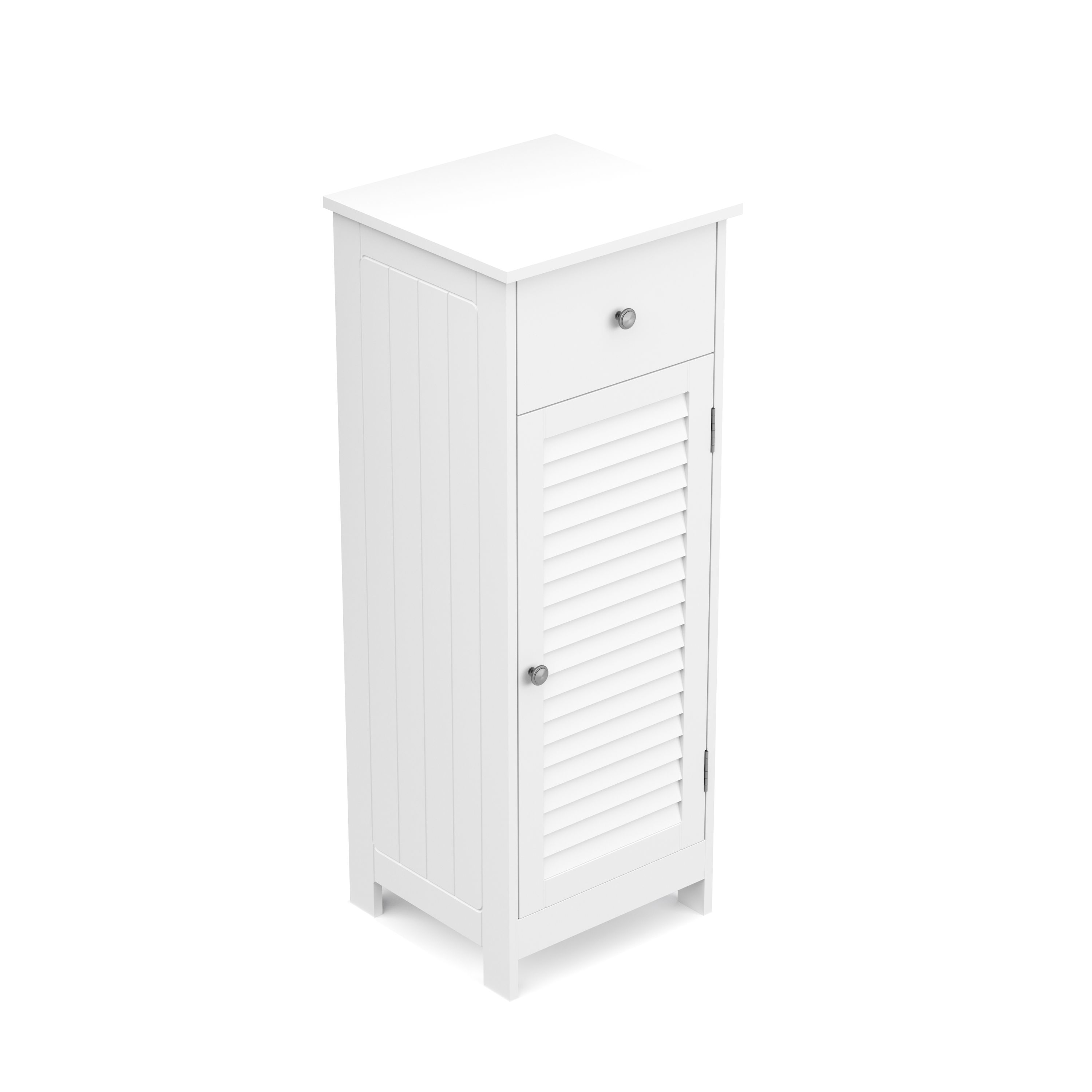 Badezimmerschrank FONTANA 32 x 30 x 87 cm weiss