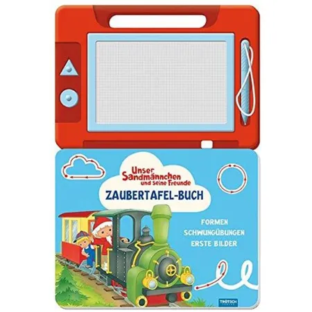 Trötsch Unser Sandmännchen und seine Freunde Zaubertafel Buch