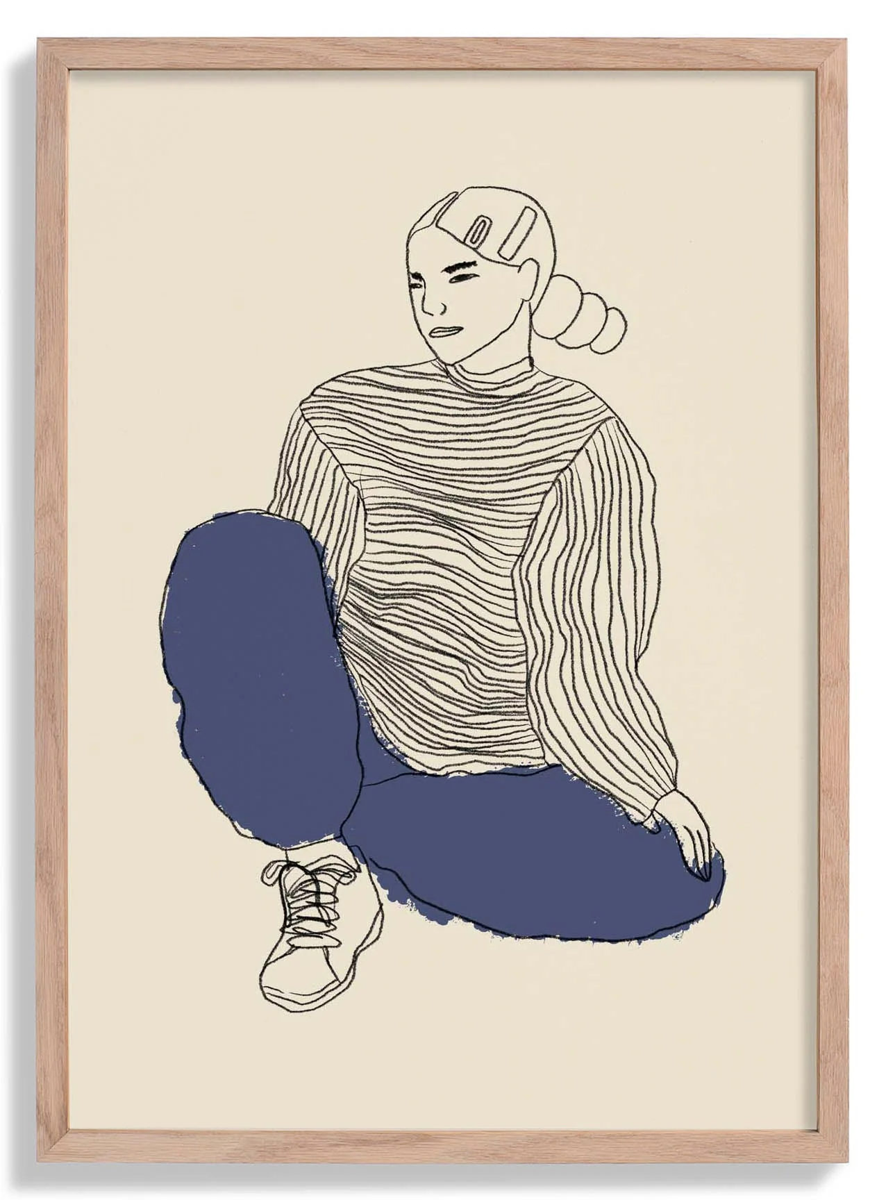 Girl Chill Blue Pants