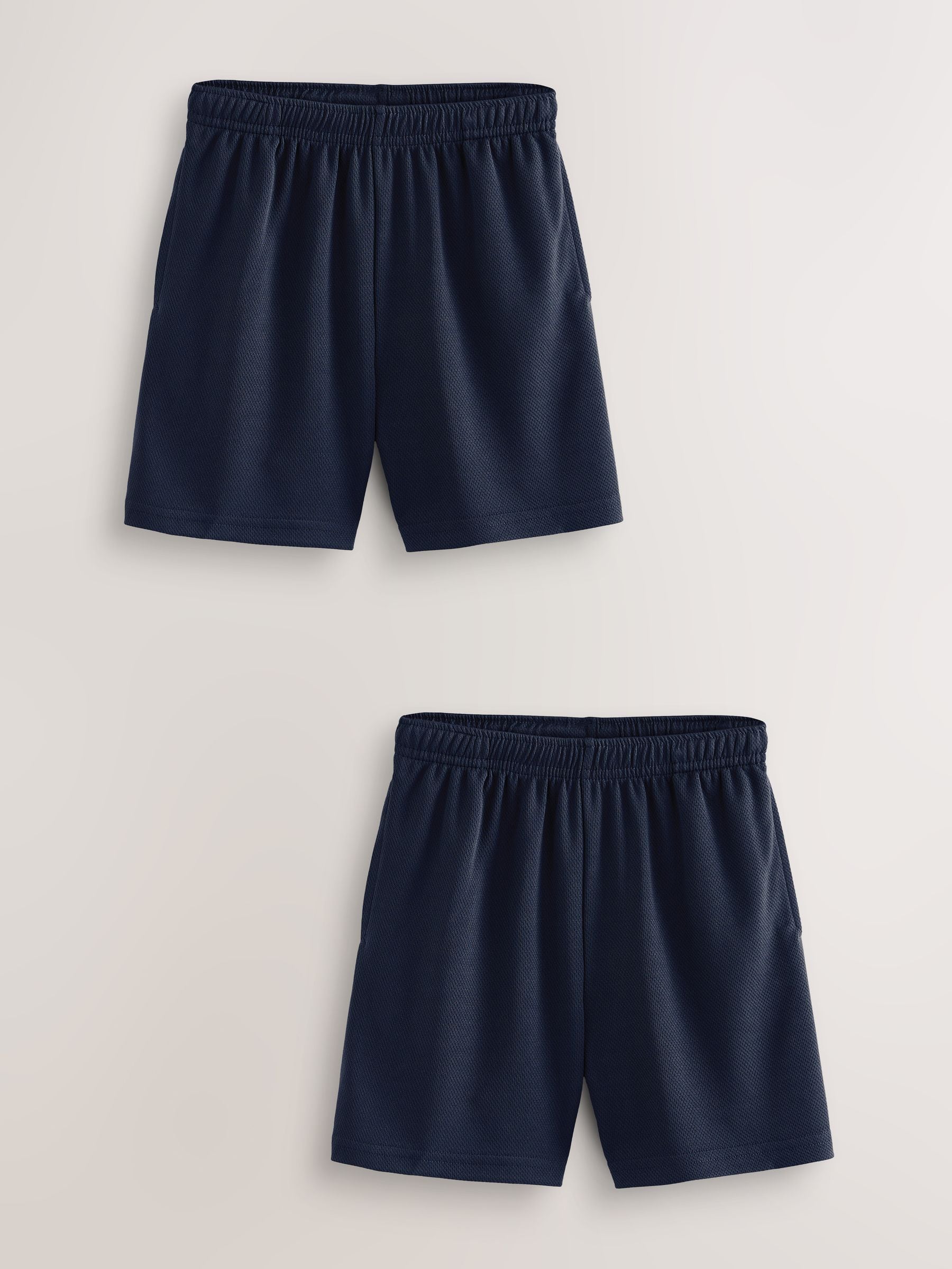 Donkerblauw - Sportshort (3-16 jr)