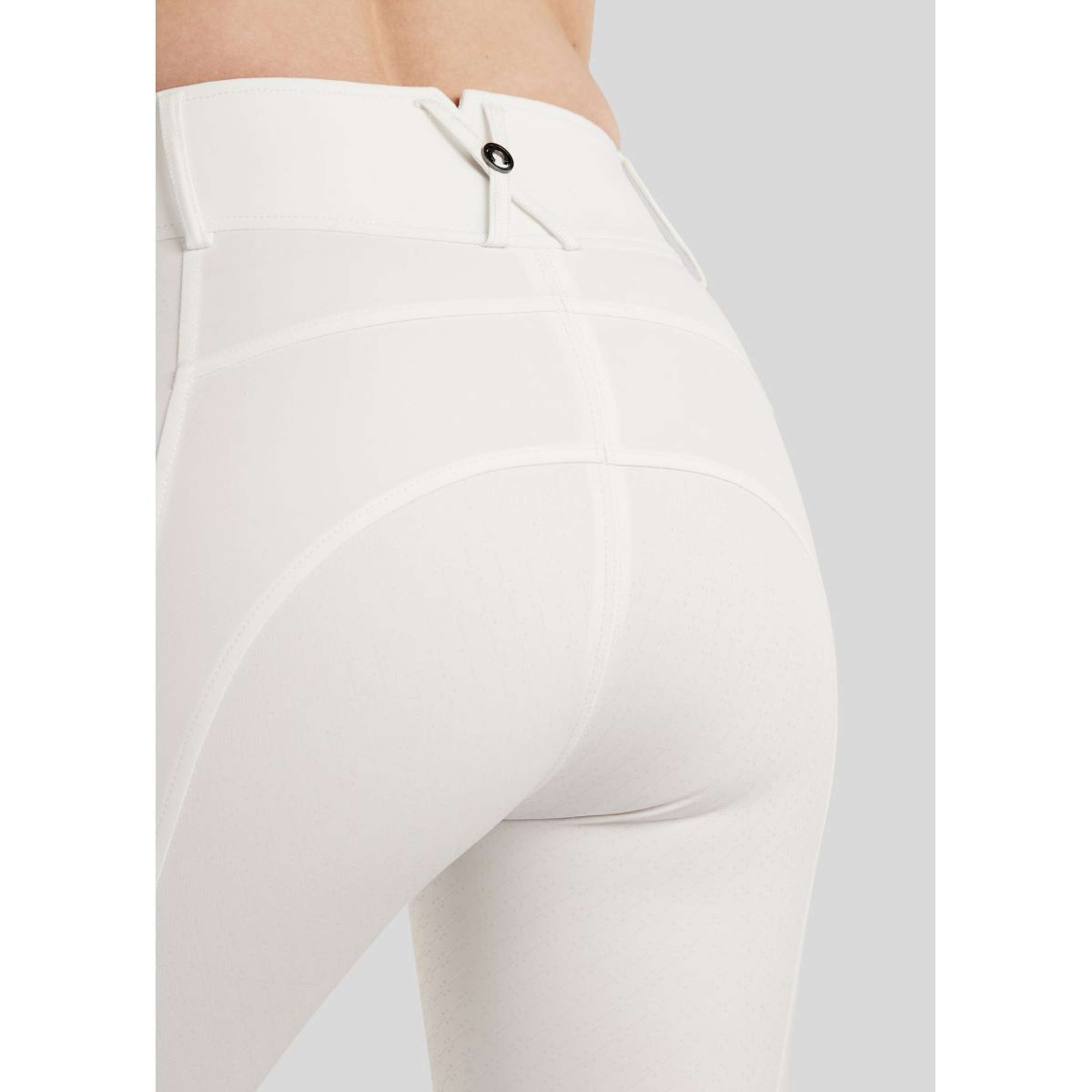 Montar Rijbroek MoCha Full Grip Wit