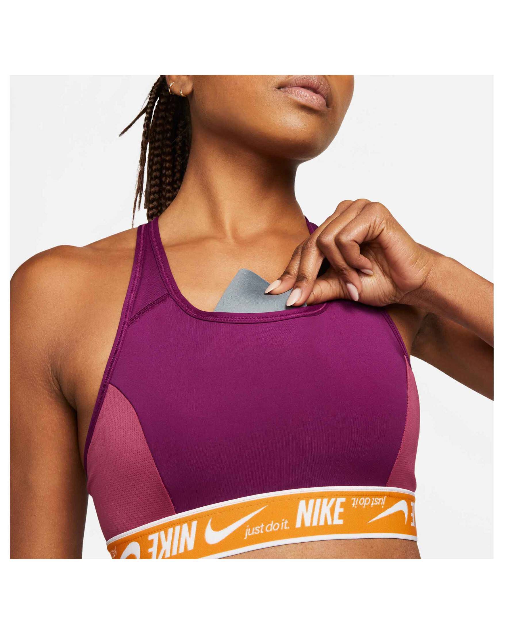 Nike| Damen Sport-BH DRI-FIT SWOOSH LOGO BRA