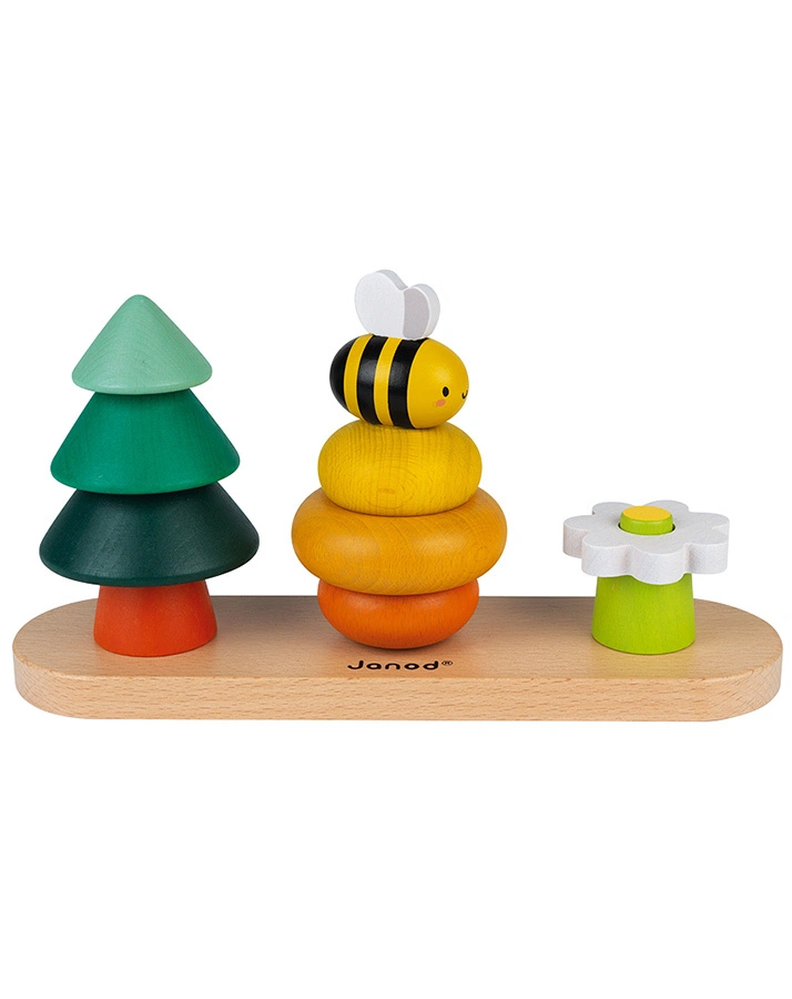 Janod-WWF® Steckspiel WALD 10-teilig