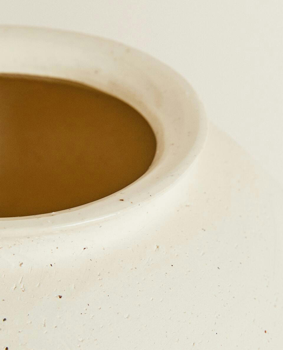 VASO DE CERÂMICA TEXTURIZADA