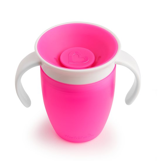 Tasse Miracle® 6 mois et + - 207 ml   Rose        de               Munchkin