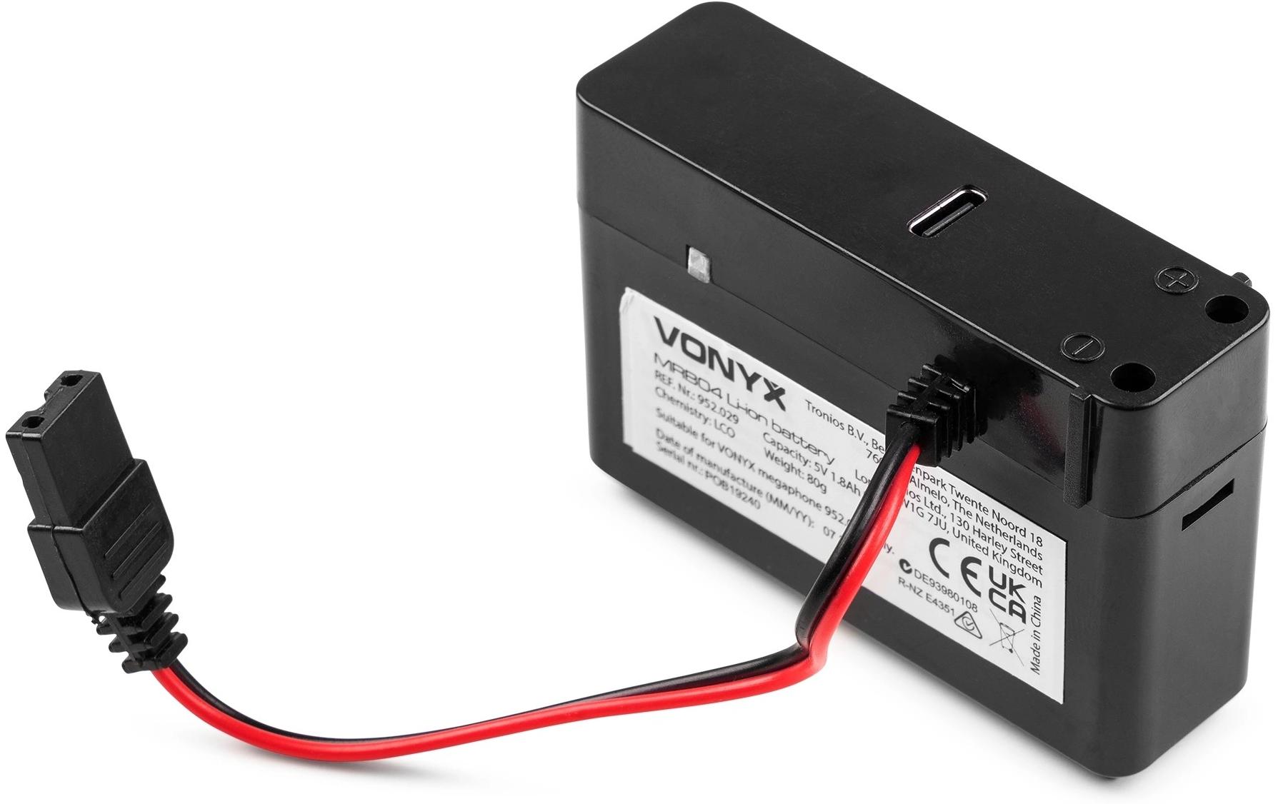 Akku Pack MRB04Akku für MEG025 Megaphon