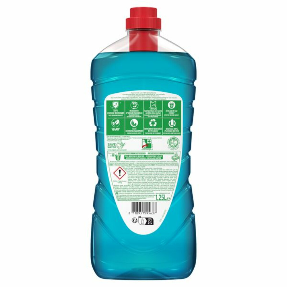 12x Ajax Allesreiniger Eucalyptus1,25 liter