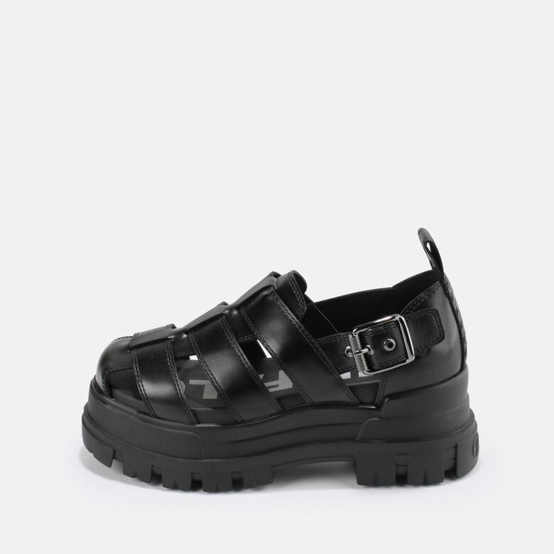 Aspha FSH sandales véganes, noir