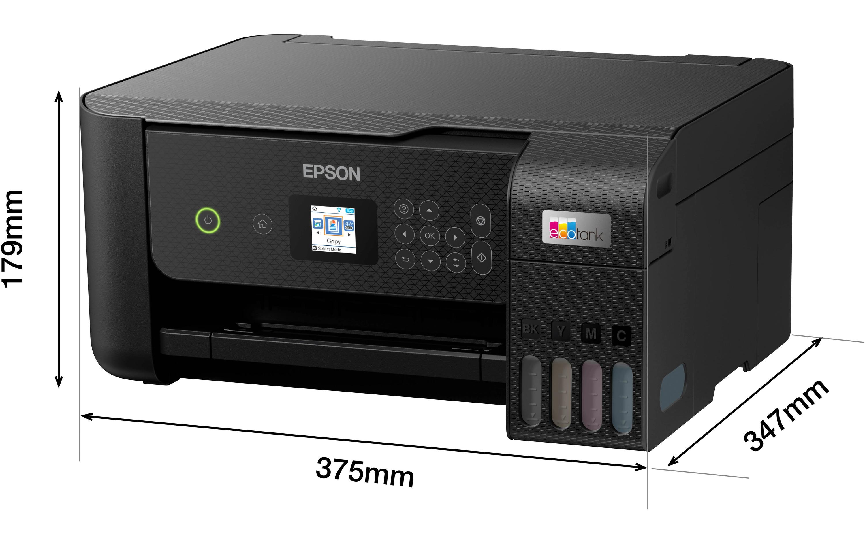 Multifunktionsdrucker EcoTank ET-2870<br>3-in-1-Multifunktions-Tintenstrahldrucker mit Ecotank-System