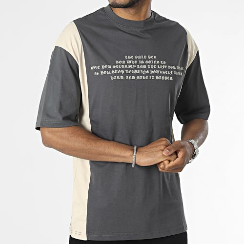 Tee Shirt Large Gris Anthracite