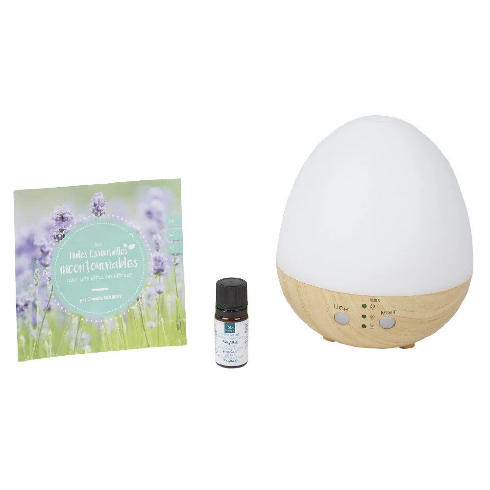 Coffret diffuseur d'huiles essentielles synergie vitalité