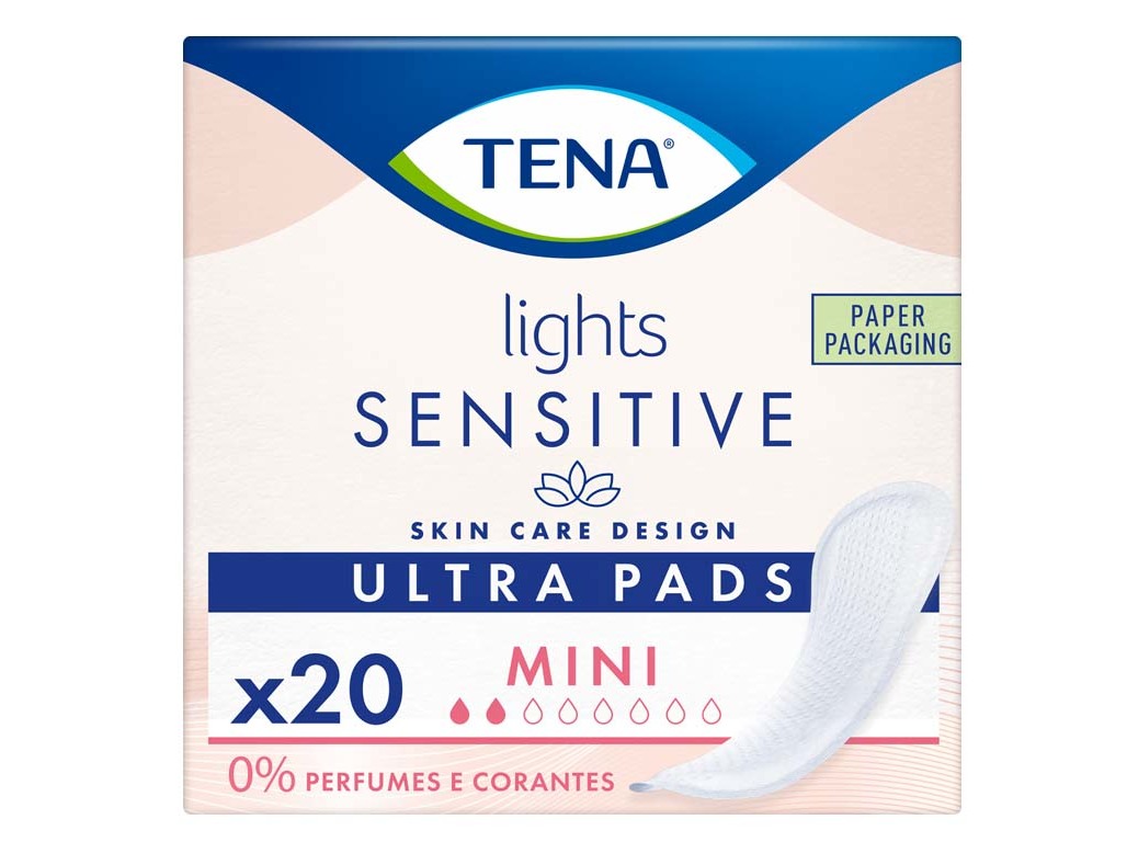 PENSOS INCONTINÊNCIA LIGHTS SENSITIVE MINI 20 UN