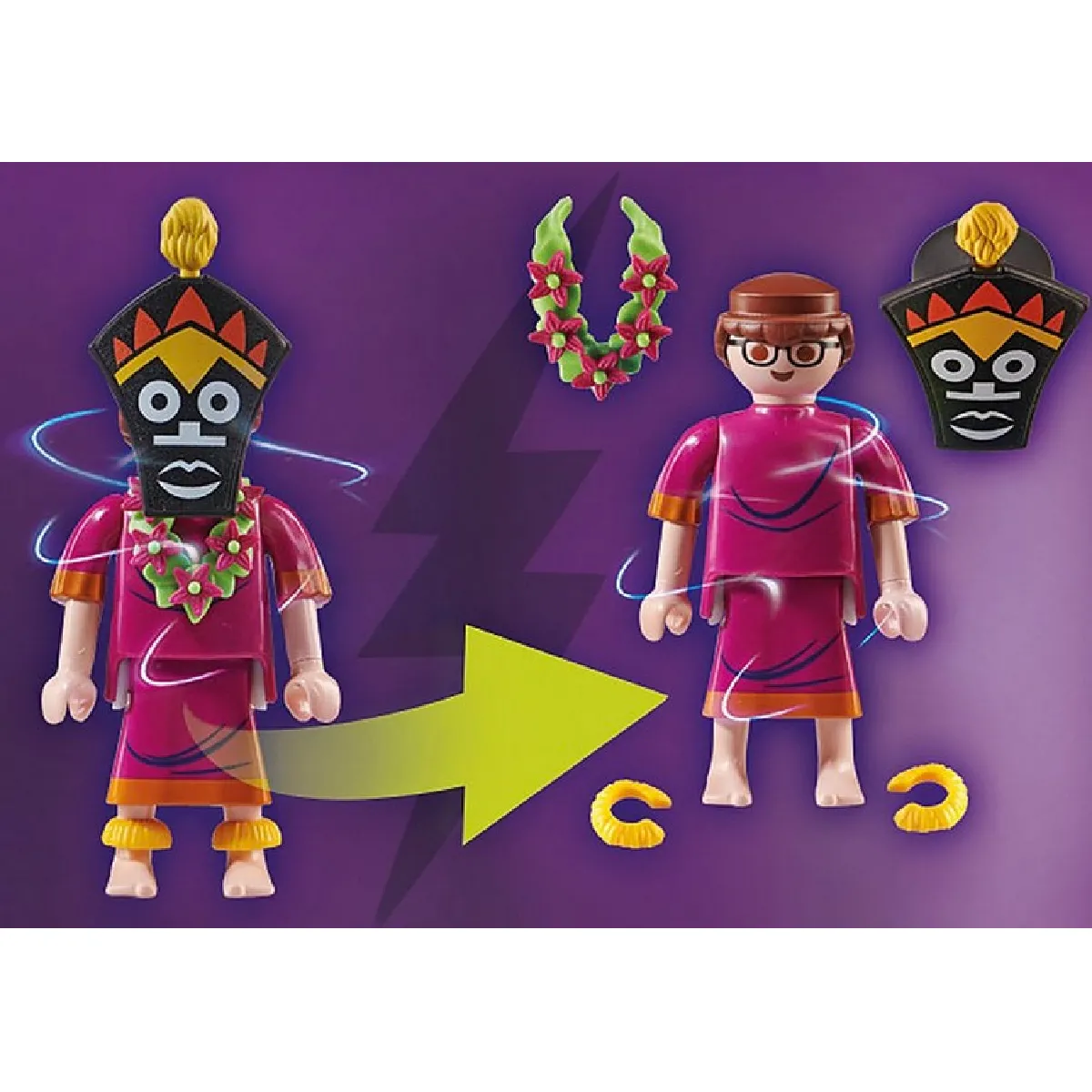 Playmobil® PLAYMOBIL Scooby Doo et sorcier