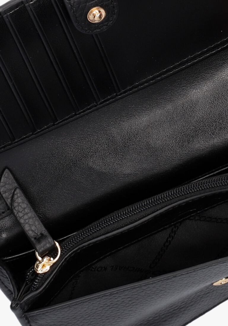 MICHAEL KORS zwarte michael kors schoudertas sm phone crossbody