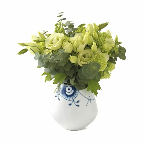 Royal Copenhagen Blå Mega Riflet Vase