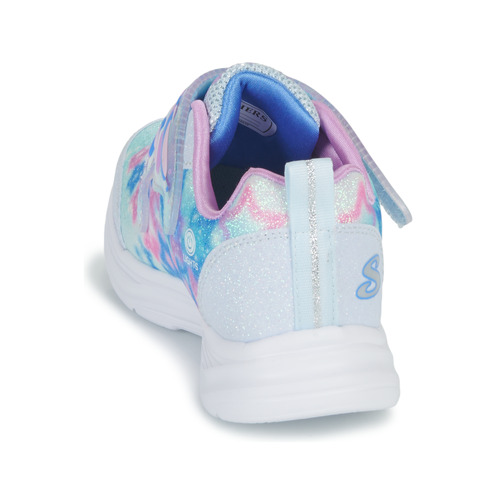 Skechers - GLIMMER KICKS - Argenté / Rose / LED