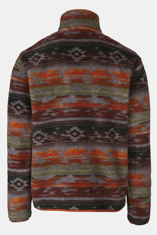 Ayacucho Ayacucho Chalten Printed Snap Button Fleecevest