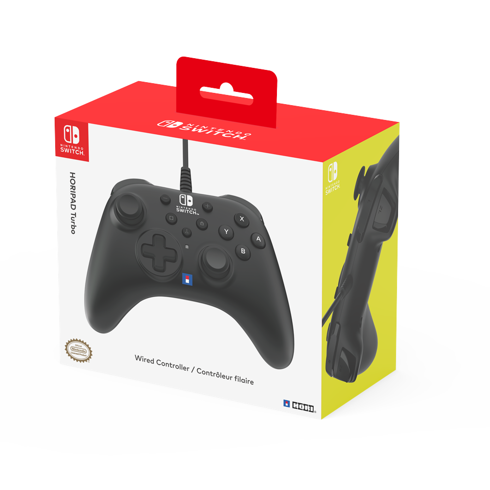 HORI - HORIPAD Turbo (Black) for Nintendo Switch™