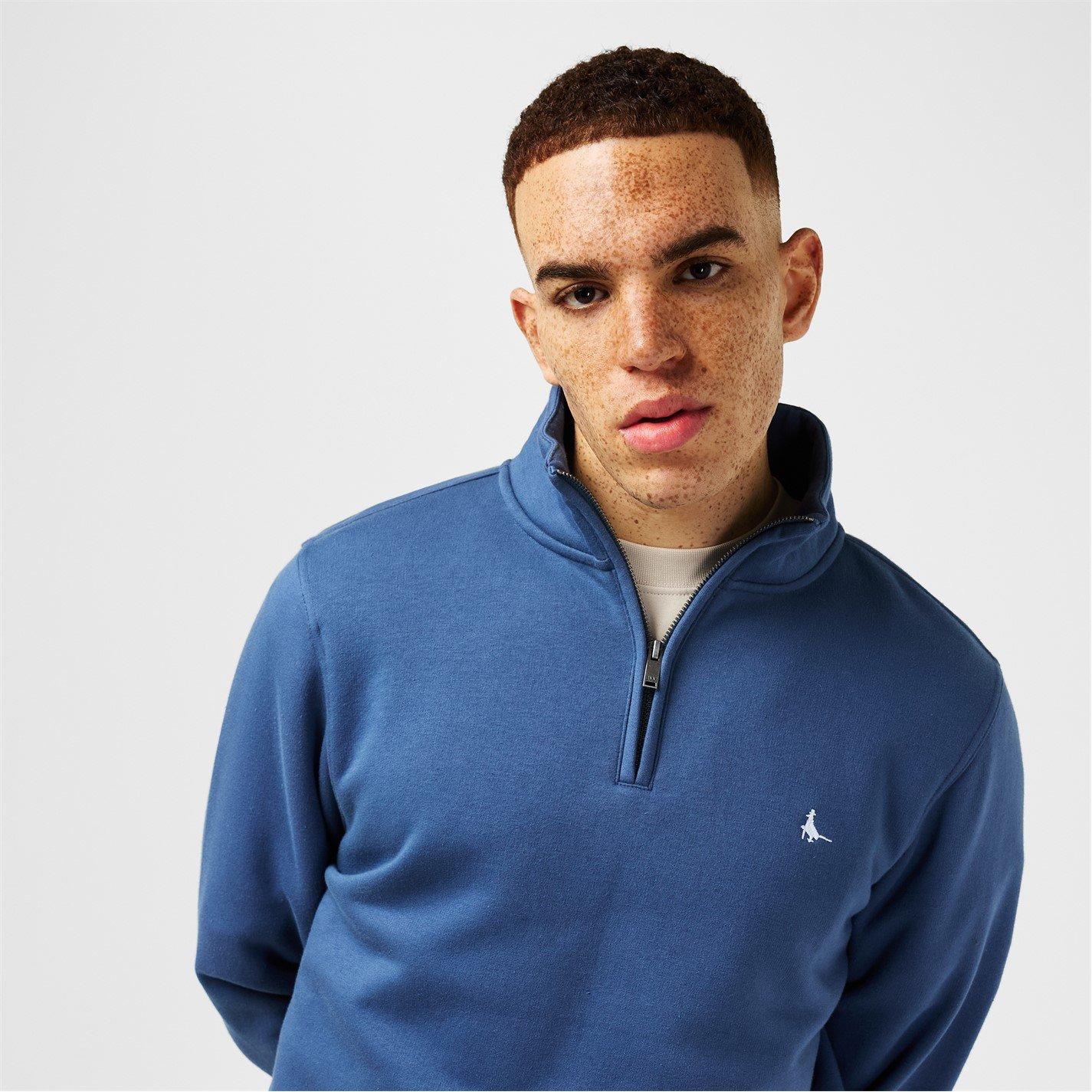 Jack Wills Barchester Quarter Zip Sweatshirt