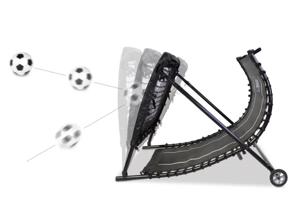 EXIT Rebounder Training Station, Rektangulær, Justerbar vinkel, Multi-station rebounder, Sort