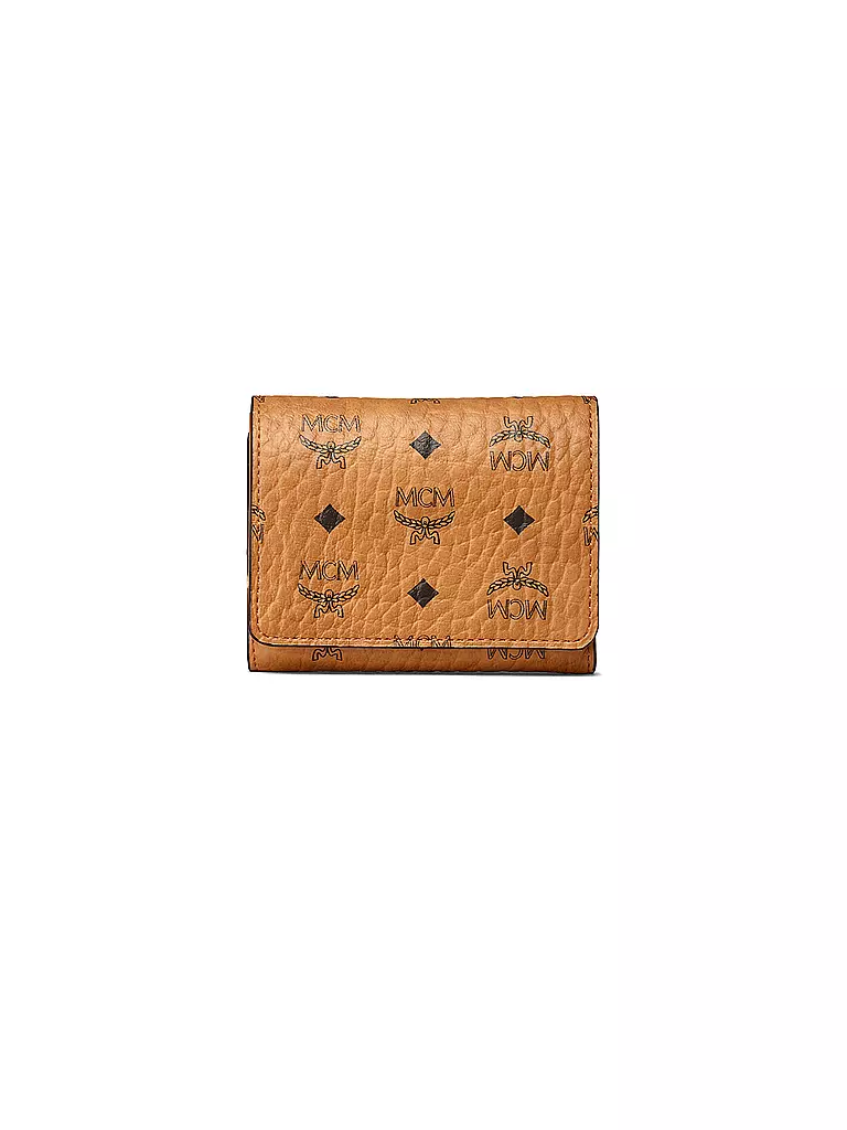 MCM Geldbörse Visetos Original Flap Wallet  braun