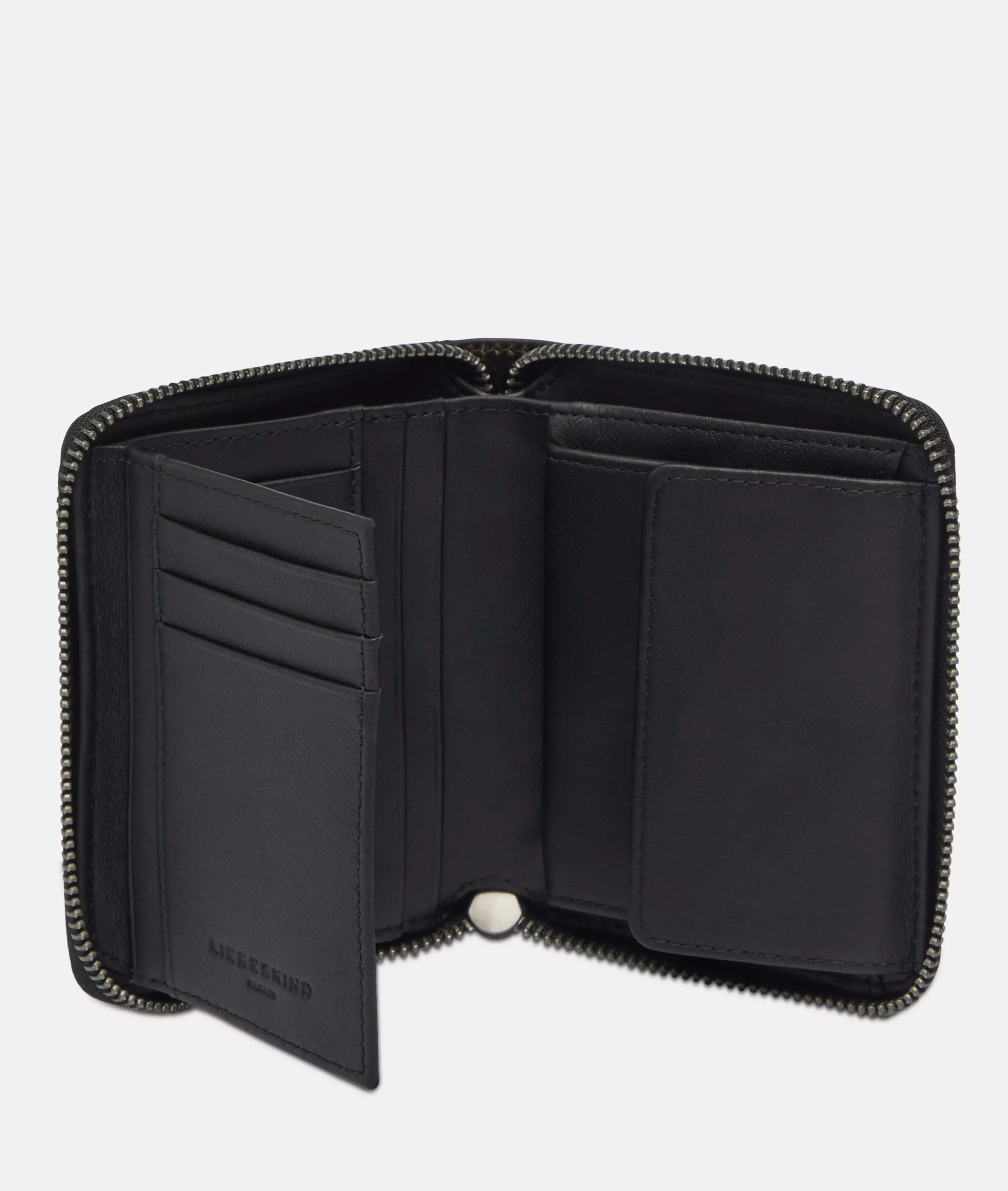 Wallet Wallet with glossy finish and two-tone effect