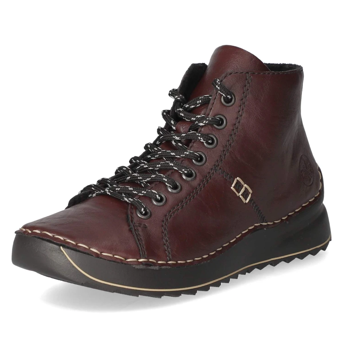 RiekerSchnürstiefeletten - rot