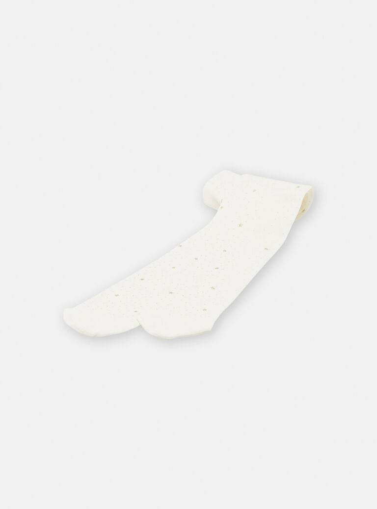 Collant à motif étoiles pailletées pour fille