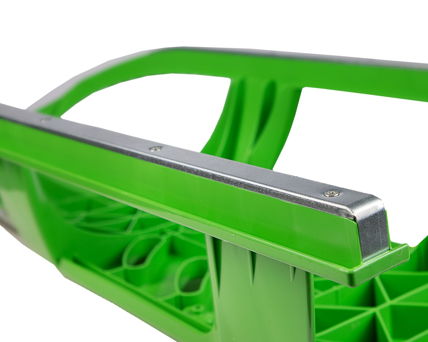 Ondis24 Kinderslee Race Toboggan Bob Bullet met Metalen Glijders Groen, Slee