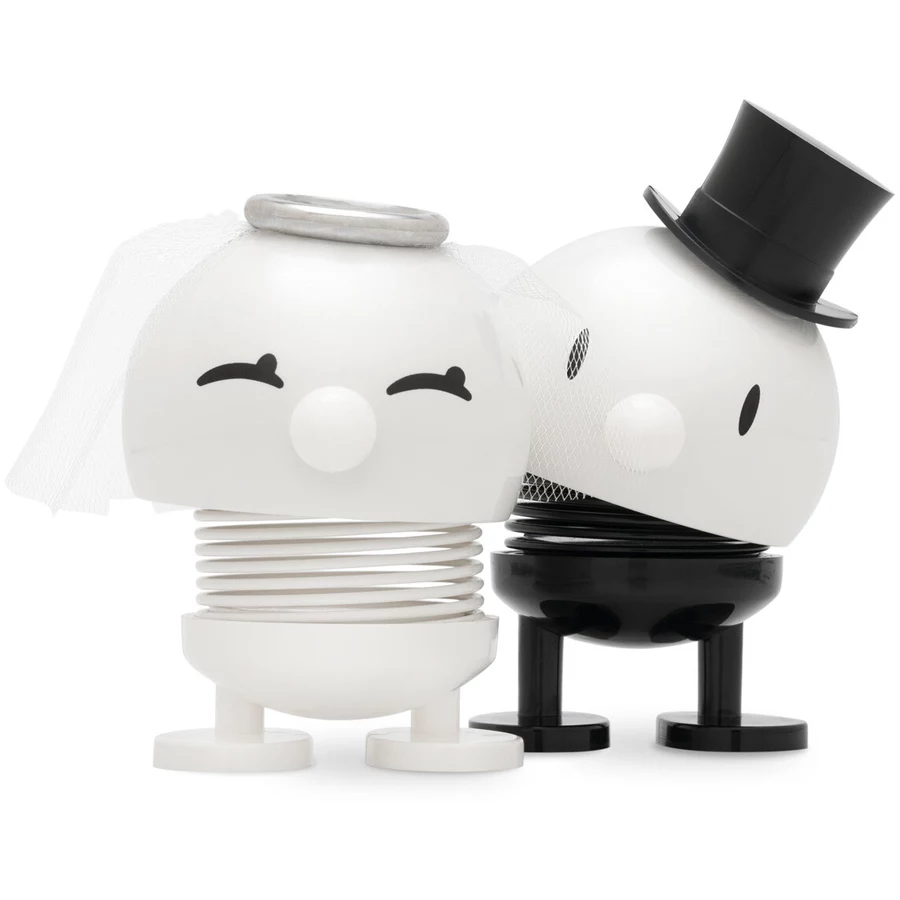 Hoptimist Dekofigur Wedding Bride 7,2 cm weiß