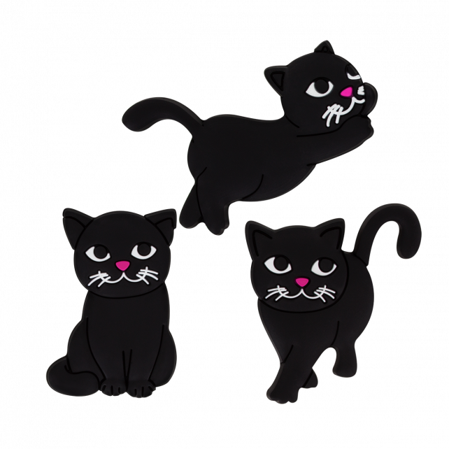 Set de 3 aimants - Happy