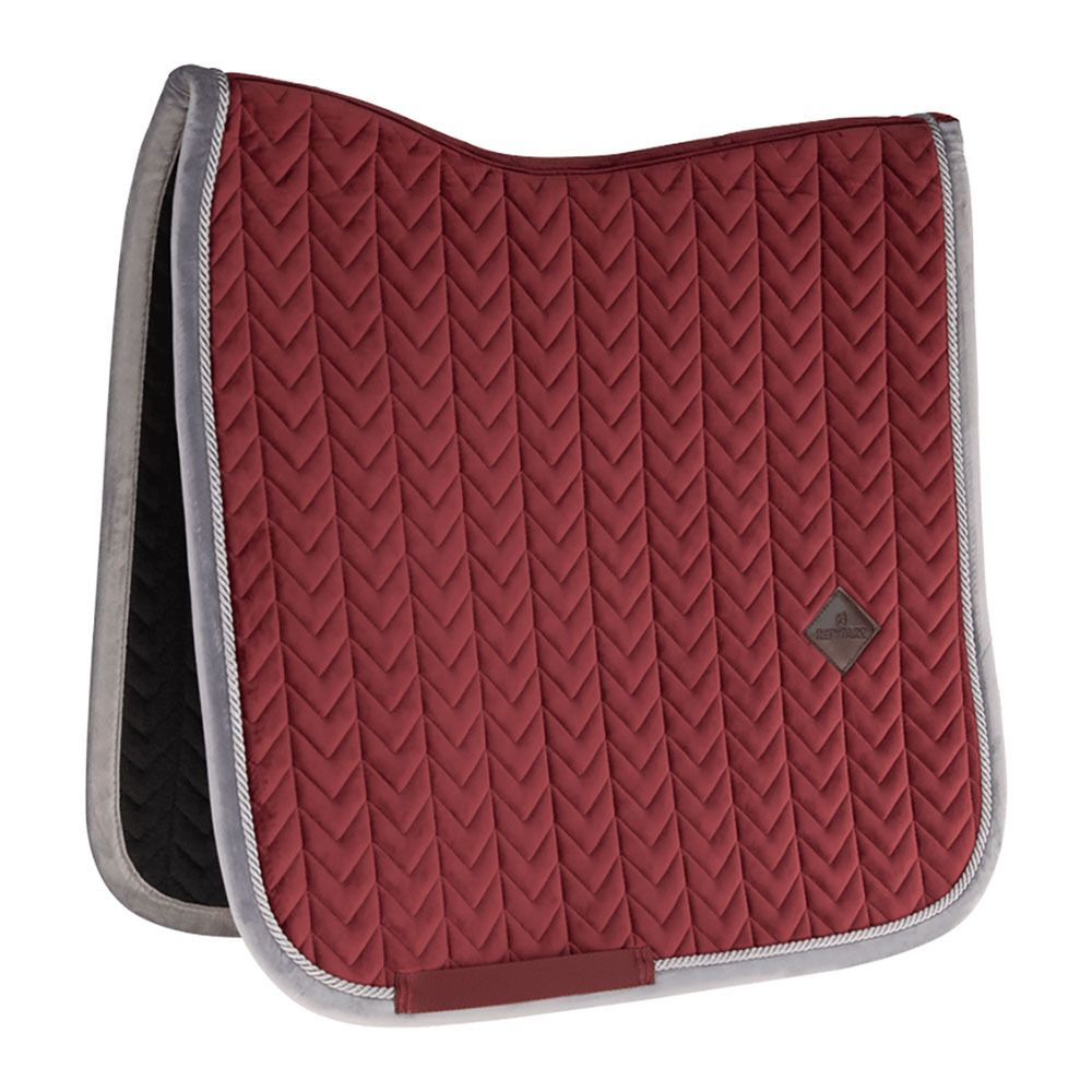 Kentucky VELVET CONTRAST - Tapis dressage bordeaux