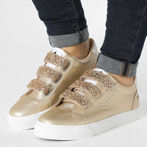 Baskets Femme Tippy 63141 Or