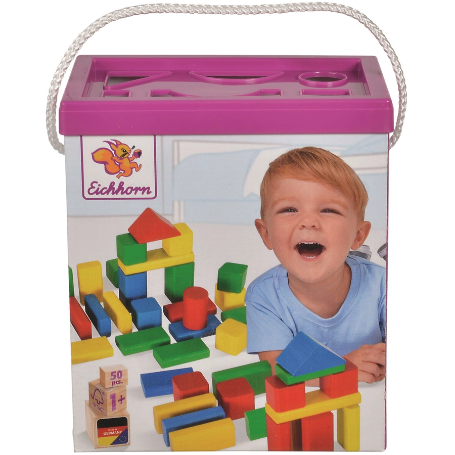 Eichhorn Bunte Holzbausteine