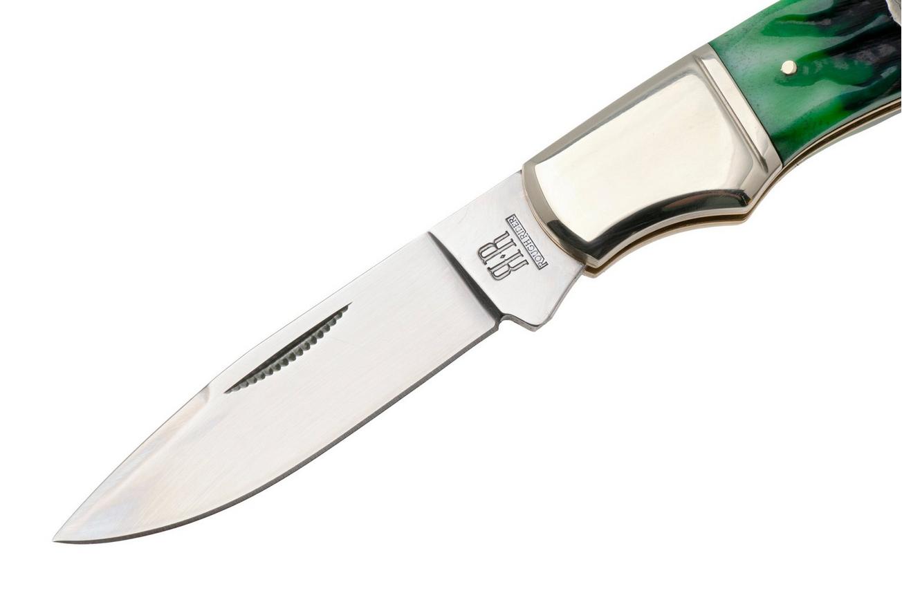 Rough Ryder Bluegill Lockback RR2636, Satin 440, Jigged Bone, zakmes