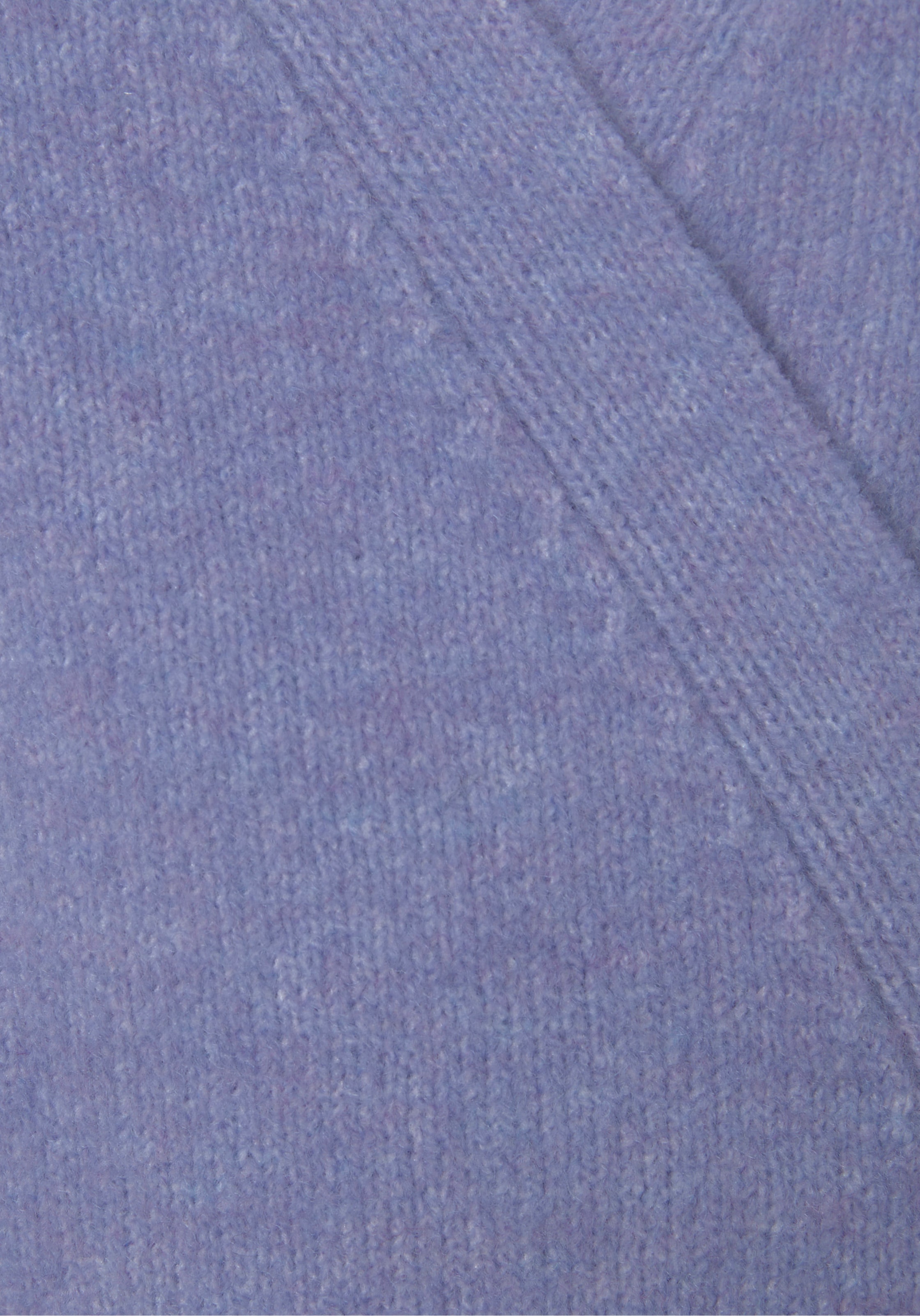 LASCANA Wickelstrickjacke , mit breitem Rippbündchen, Loungewear