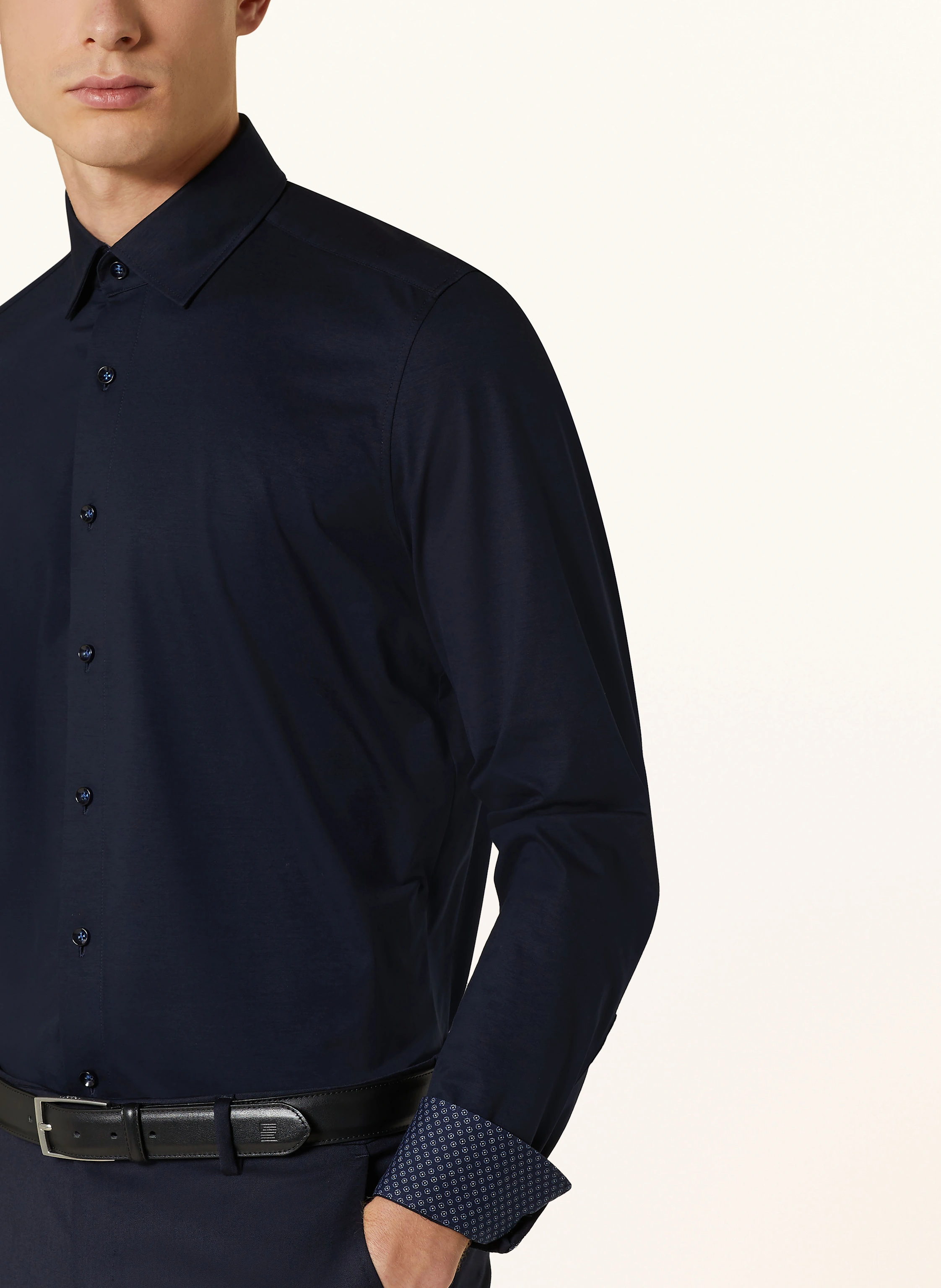 OLYMP Jerseyhemd Luxor modern fit