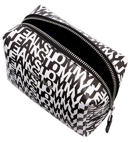 Tommy Hilfiger Toilettaske - Academia - Sort/Hvid m. Logo