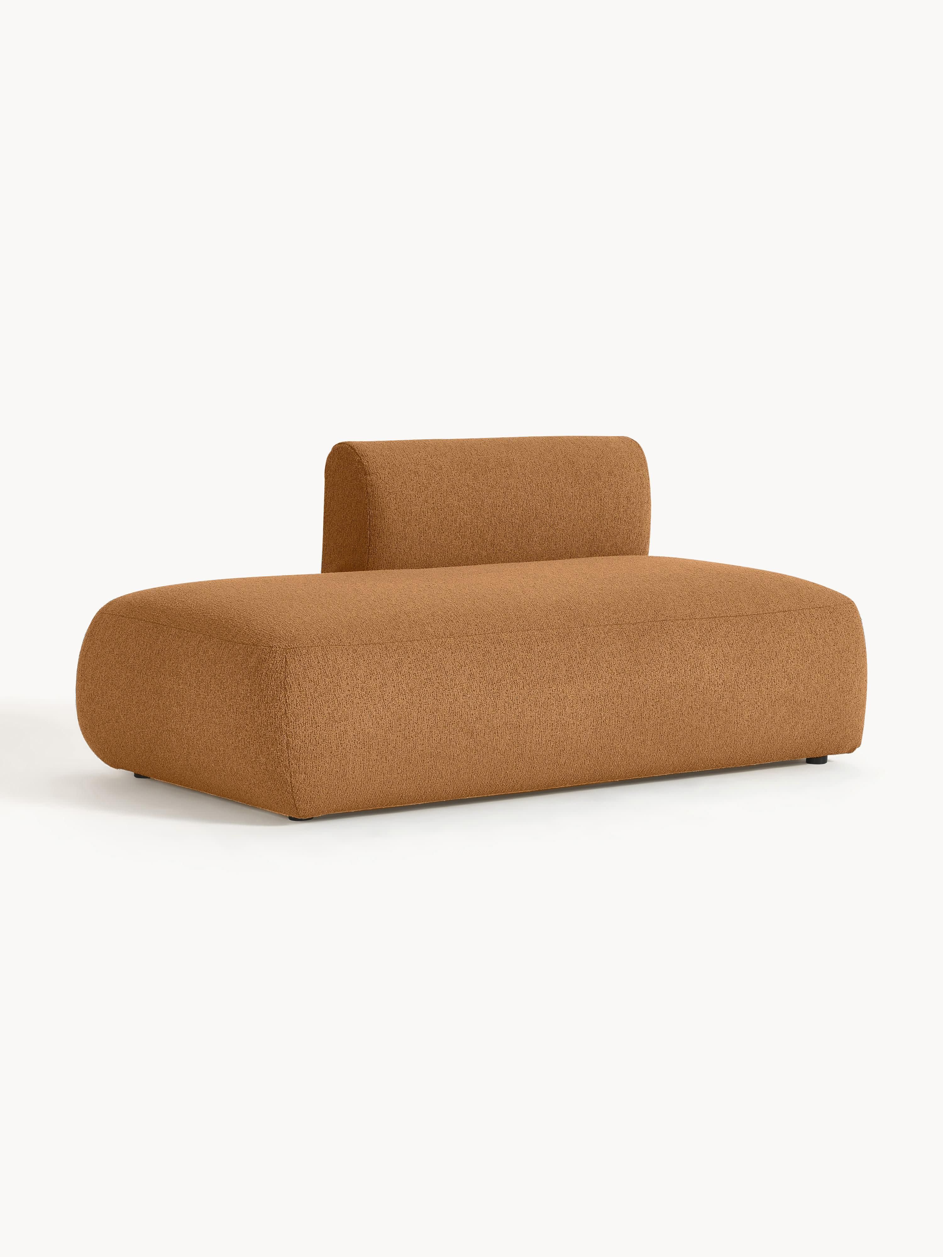 Modulaire bouclé chaise longue Sofia
