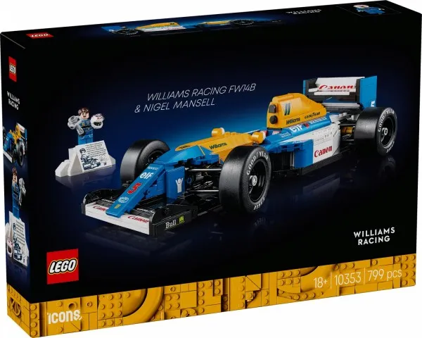 [OUTLET] - LEGO Icons 10353 Williams Racing FW14B og Nigel Mansell