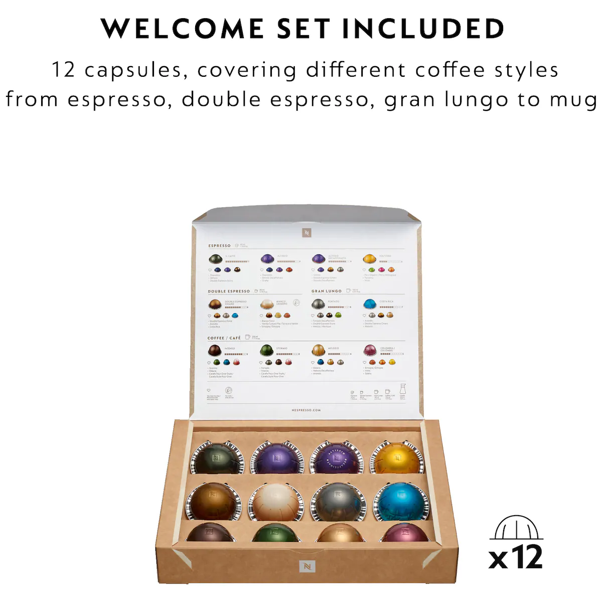 Nespresso Vertuo POP capsule machine by De Longhi verdipakke ENV90.B