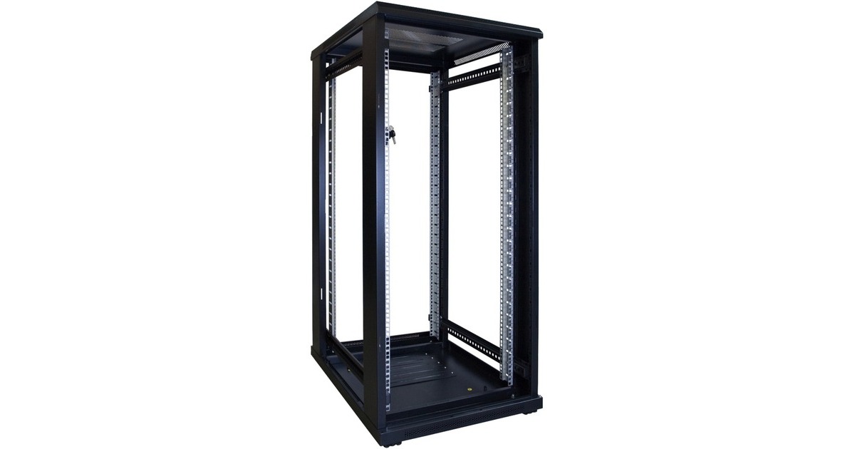DSI27U serverkast met geperforeerde deur - DS6827PP server rack  (Zwart, 600 x 800 x 1400mm)