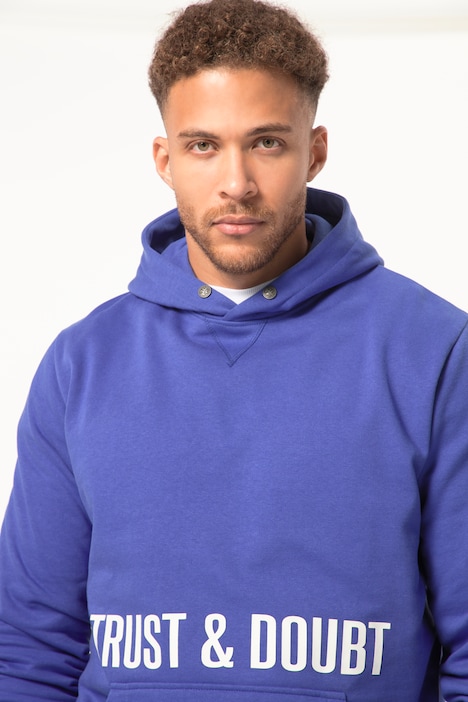 STHUGE Hoodie, Langarm, Kapuze, Brustprint, bis 8 XL