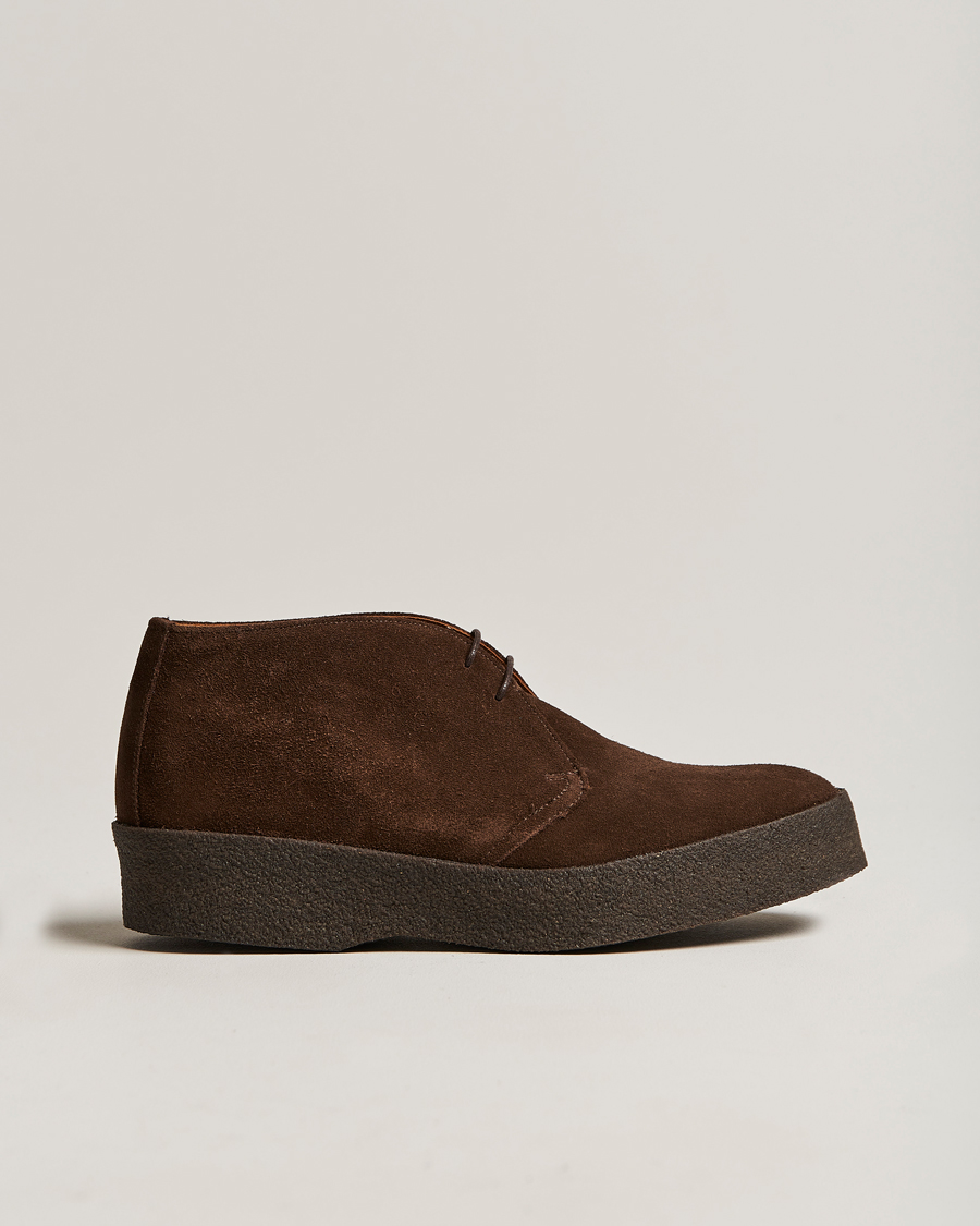 Sanders Joel Chukka Boot Chocolate Suede