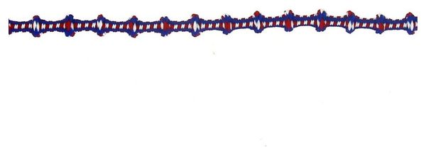 Lacets Running Xtenex Original 75 cm Bleu/Blanc/Rouge