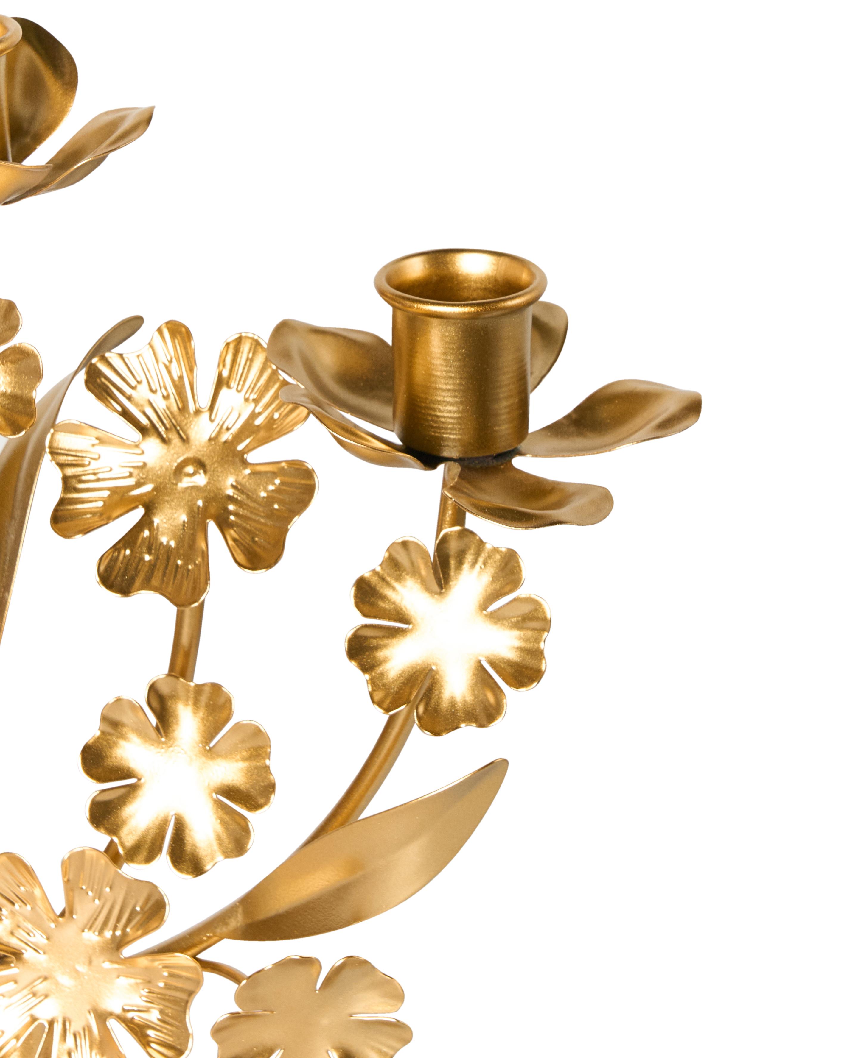 Kaarshouder RAMADA Metaal 25 cm Goud