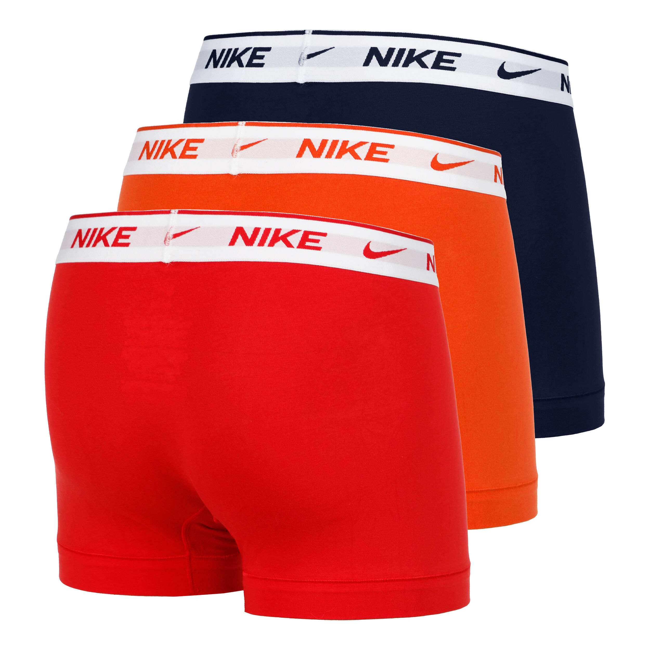Nike Everyday Cotton Sretch Caleçon Pack De 3 Hommes - Multicouleur