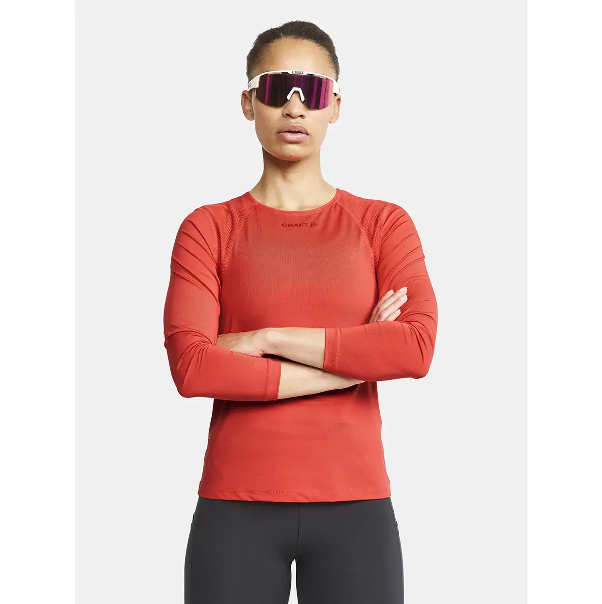 Craft ADV Essence Hardloopshirt Lange Mouwen Roze Dames