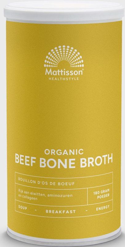 Mattisson - Runder Botten Bouillon - Biologisch - 180 Gram